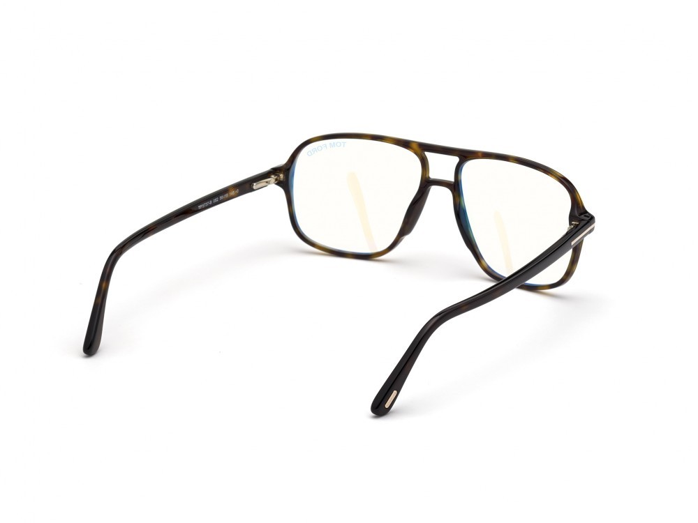 Eyeglasses Tom Ford FT5737-B (052) color avana scura shape navigator 