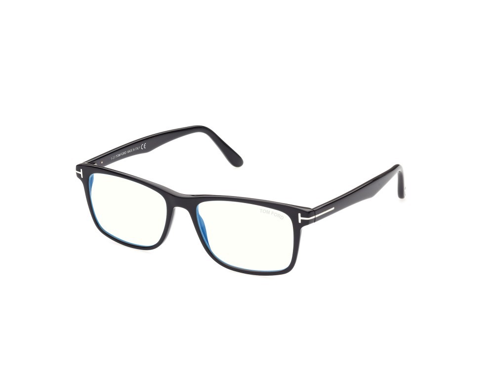 Occhiali da vista Tom Ford FT5752-B (001) colore nero lucido forma quadrato 