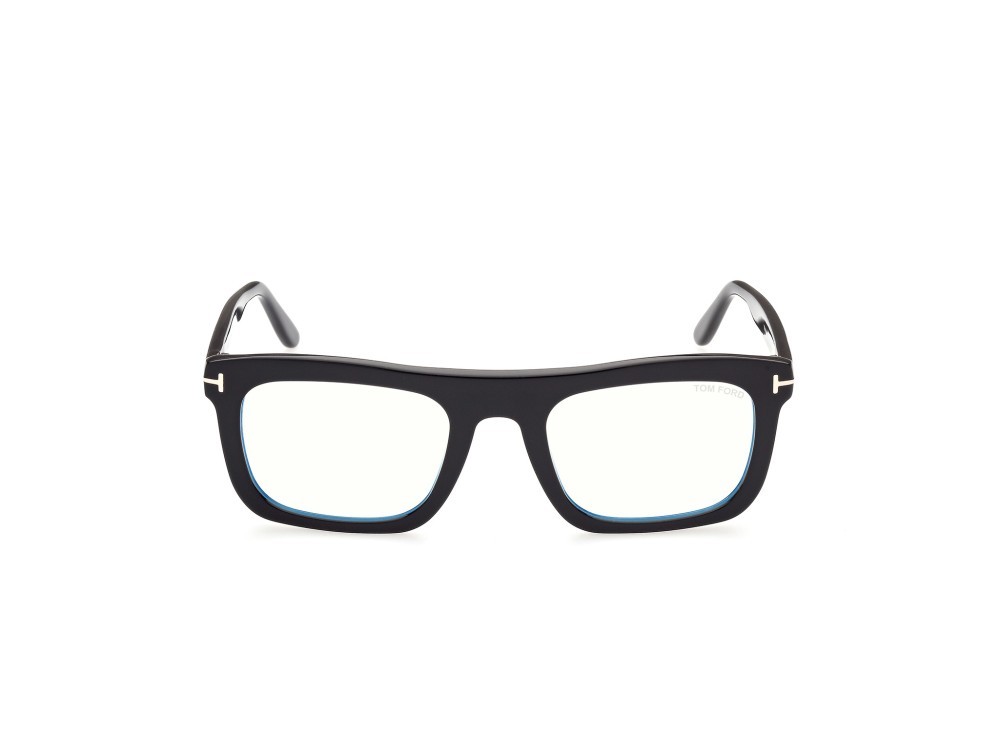 Occhiali da vista Tom Ford FT5757-B (001) colore nero lucido forma rettangolare 