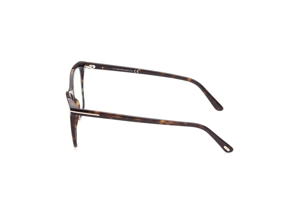 Gafas de vista Tom Ford FT5762-B (052)  color avana scura forma cuadrado 