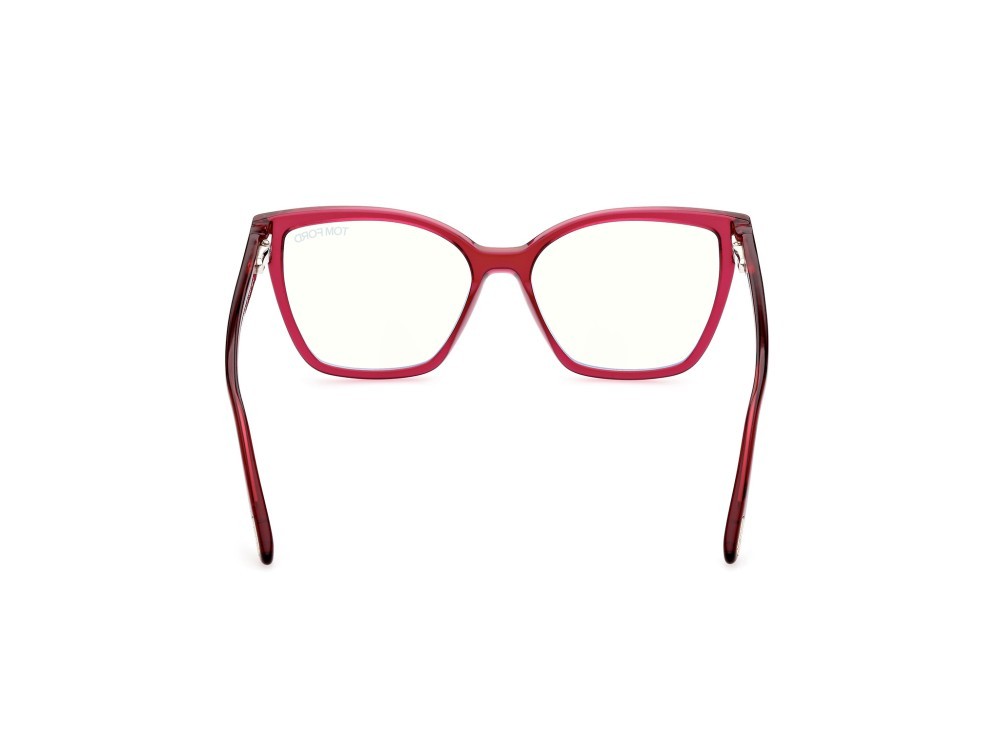 Eyeglasses Tom Ford FT5812-B (074) color rosa / altro shape butterfly 