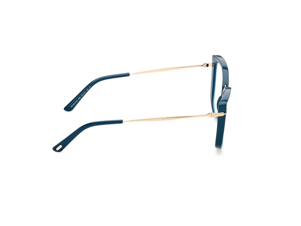 Brillen Tom Ford FT5816-B (089) farbe turchese / altro form cat-eye 