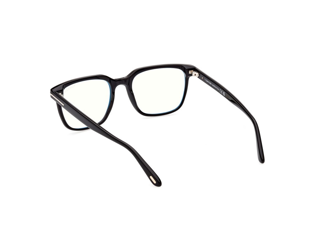 Brillen Tom Ford FT5818-B (001) farbe nero lucido form quadratisch 