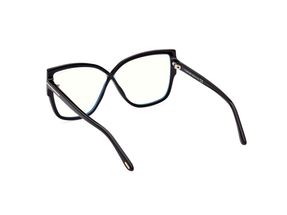 Brillen Tom Ford FT5828-B (001) farbe nero lucido form geometrisch 