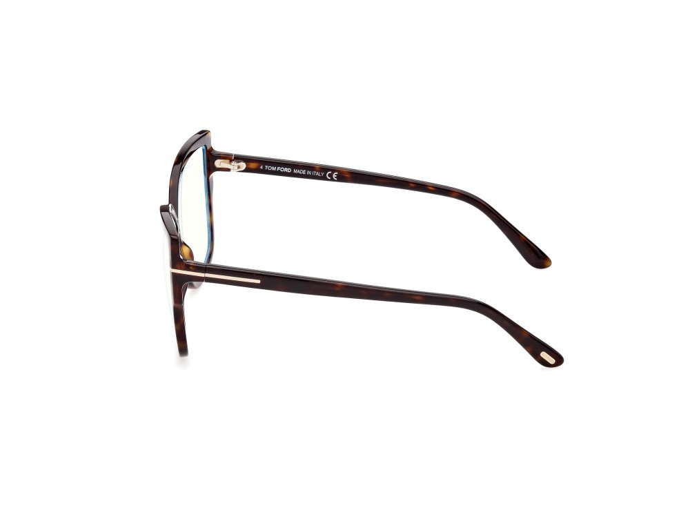 Brillen Tom Ford FT5828-B (052) farbe avana scura form geometrisch 