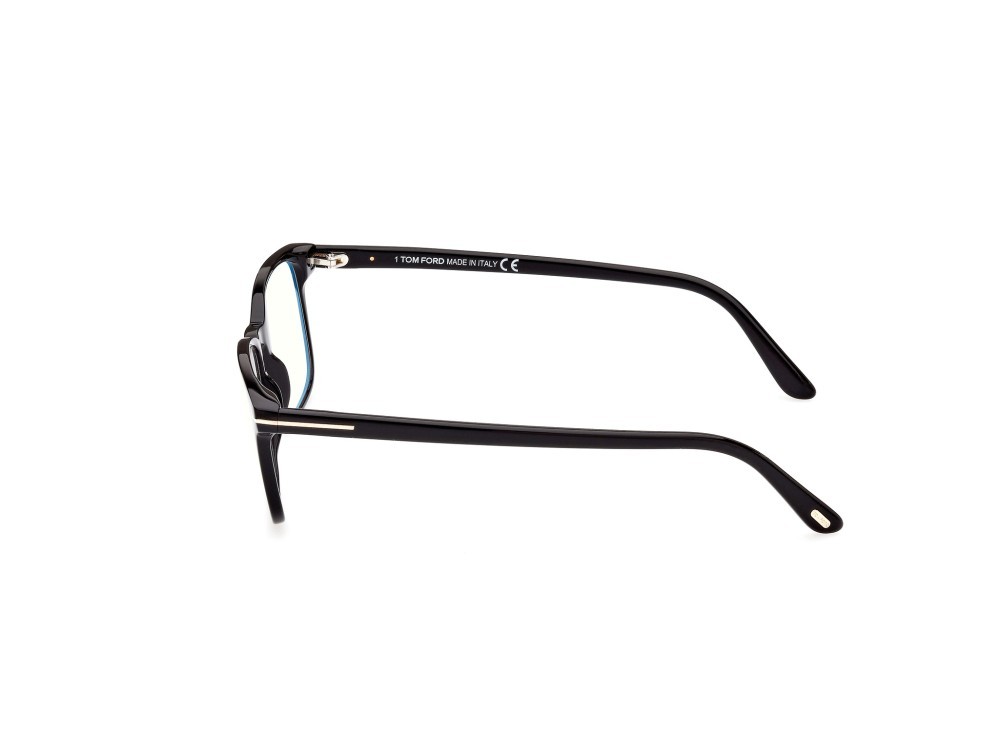 Occhiali da vista Tom Ford FT5831-B (001) colore nero lucido forma quadrato 