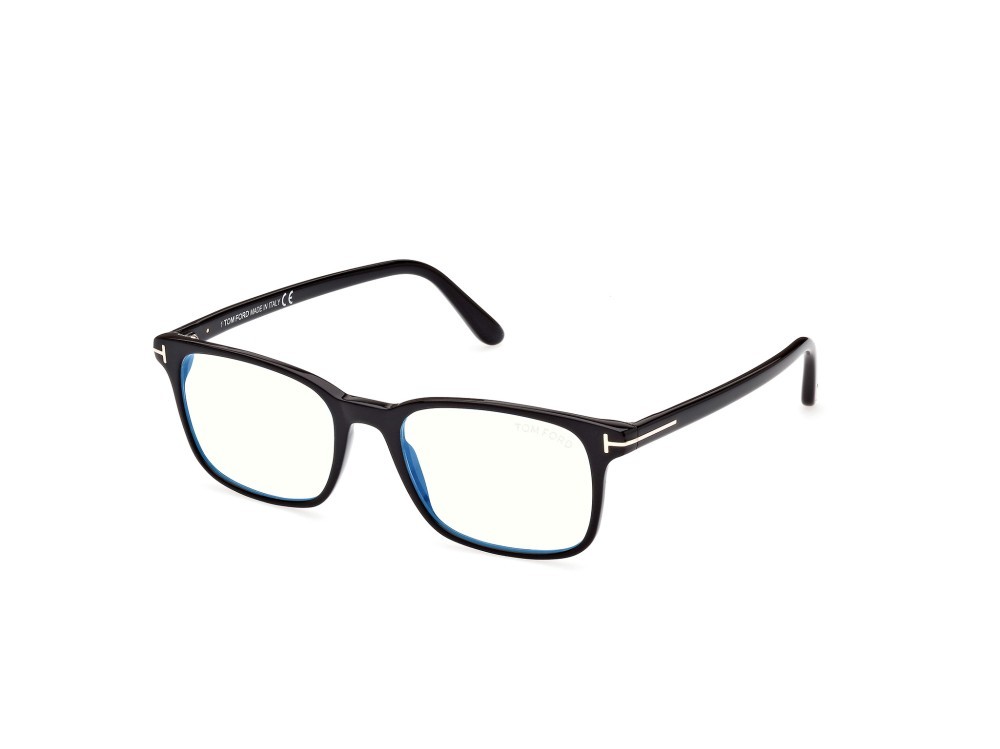 Occhiali da vista Tom Ford FT5831-B (001) colore nero lucido forma quadrato 