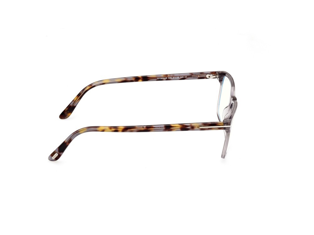 Occhiali da vista Tom Ford FT5831-B (020) colore grigio / altro forma quadrato 