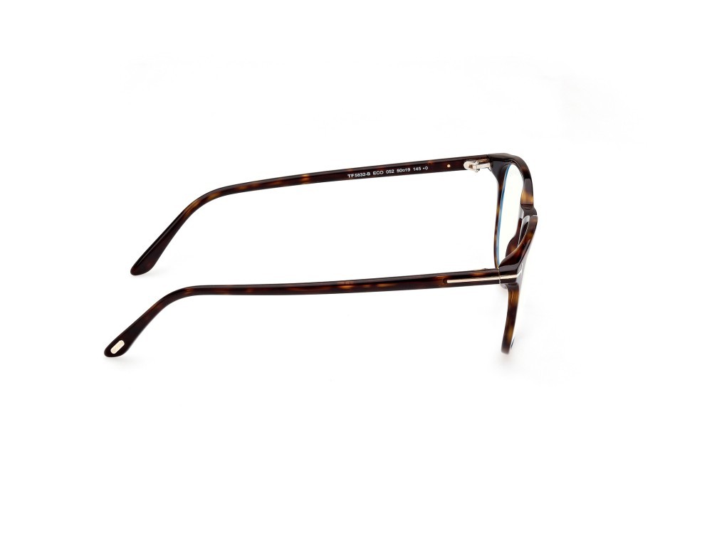 Occhiali da vista Tom Ford FT5832-B (052) colore avana scura forma rotondo 