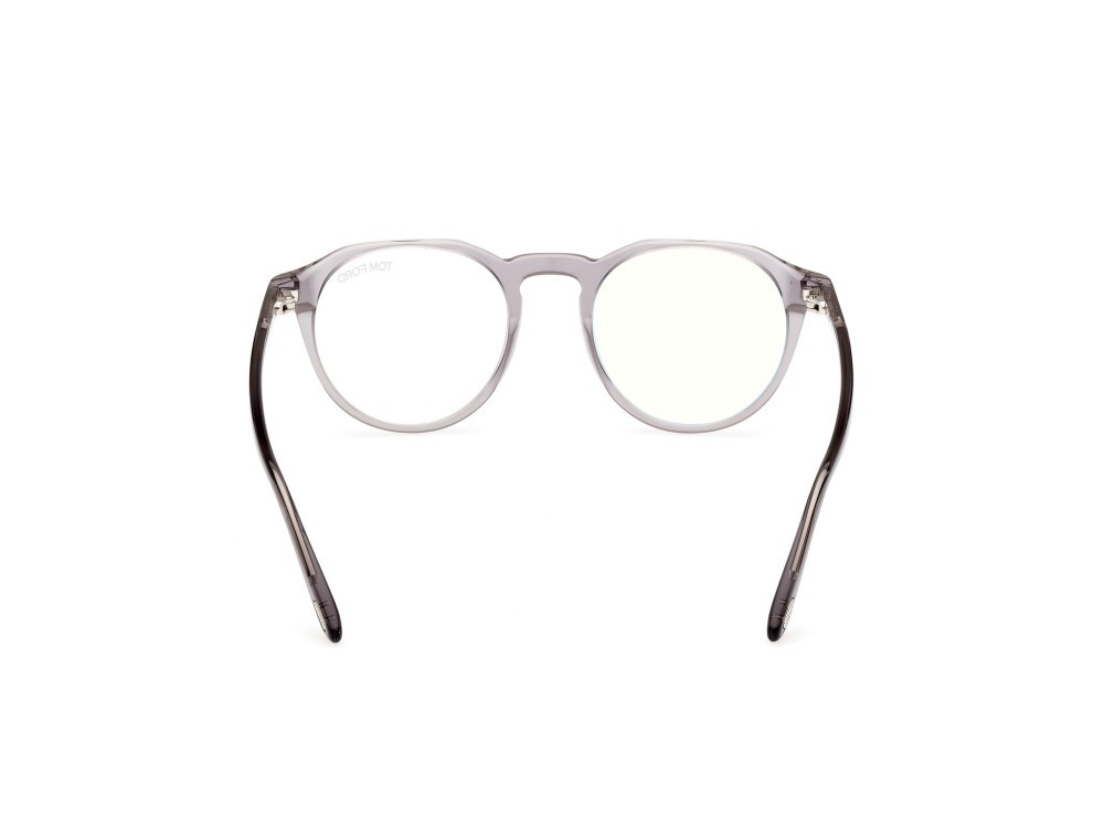 Occhiali da vista Tom Ford FT5833-B (020) colore grigio / altro forma rotondo 