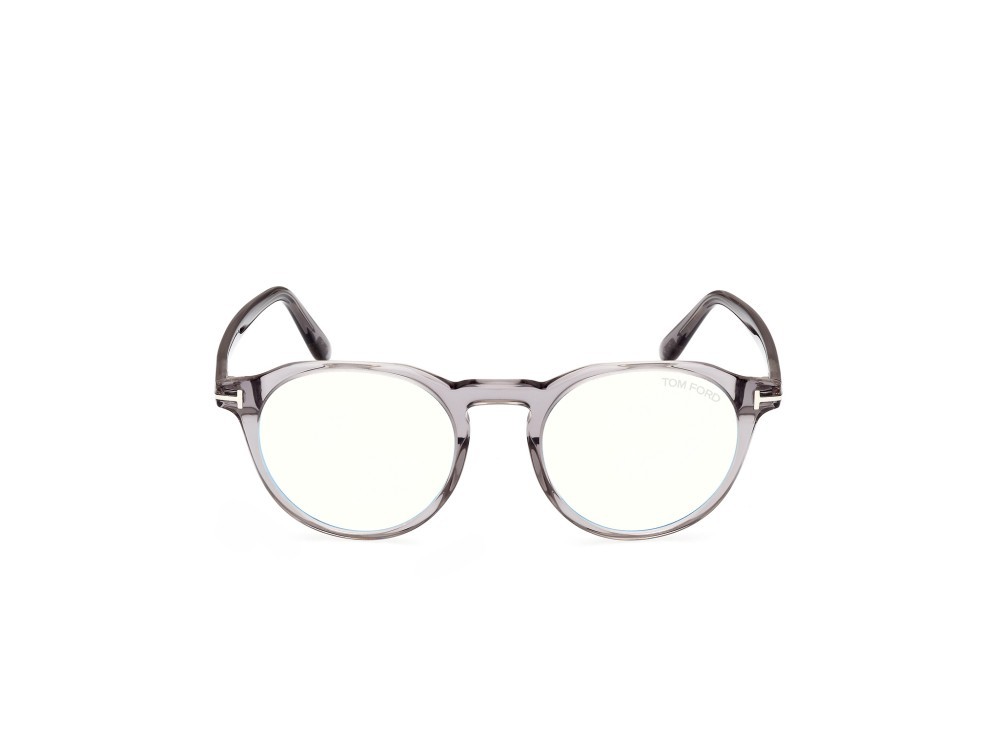 Occhiali da vista Tom Ford FT5833-B (020) colore grigio / altro forma rotondo 