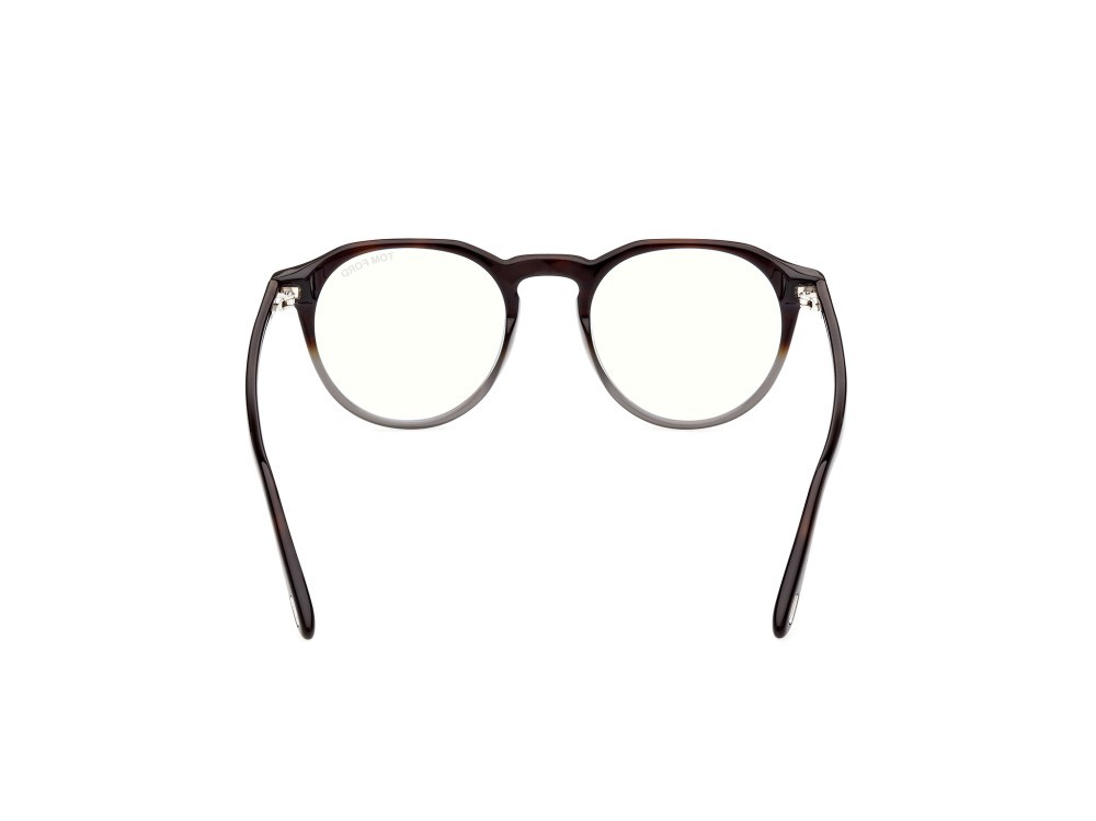 Occhiali da vista Tom Ford FT5833-B (056) colore avana / altro forma rotondo 