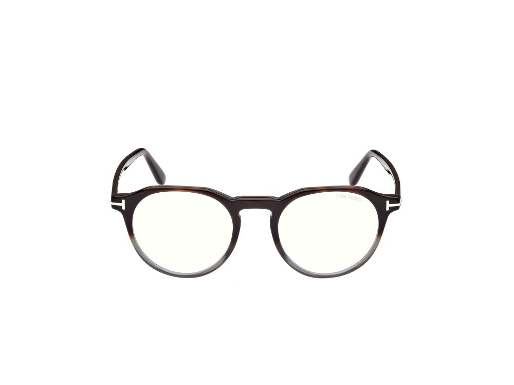 Occhiali da vista Tom Ford FT5833-B (056) colore avana / altro forma rotondo 