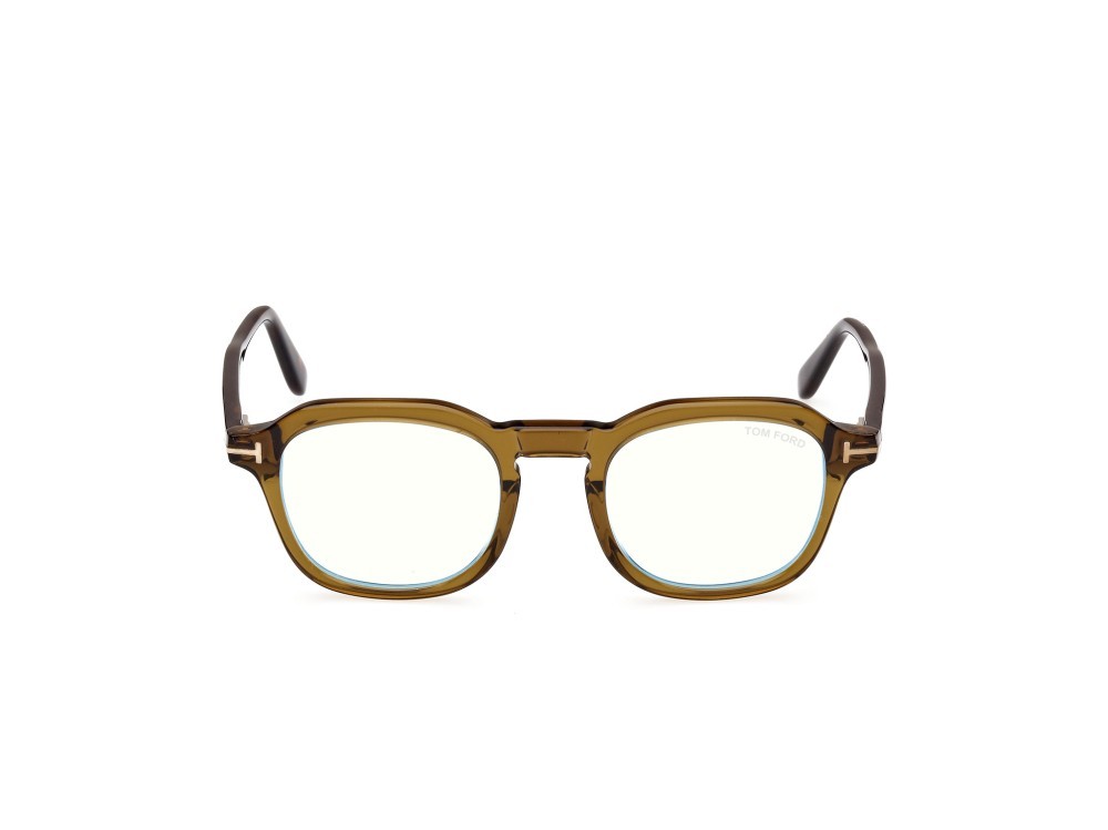 Brillen Tom Ford FT5836-B (098) farbe verde scuro / altro form geometrisch 