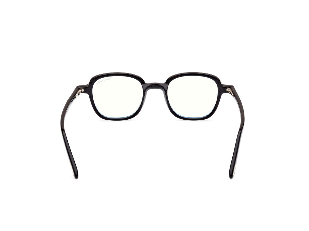 Brillen Tom Ford FT5837-B (001) farbe nero lucido form rund 