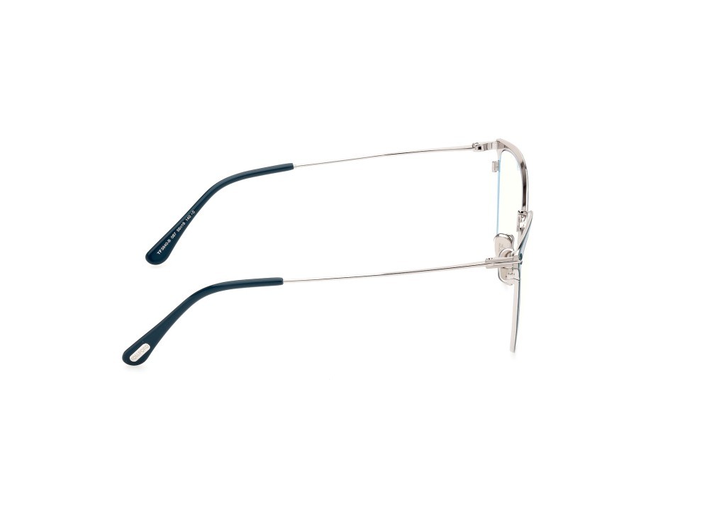 Brillen Tom Ford FT5840-B (087) farbe turchese lucido form cat-eye 