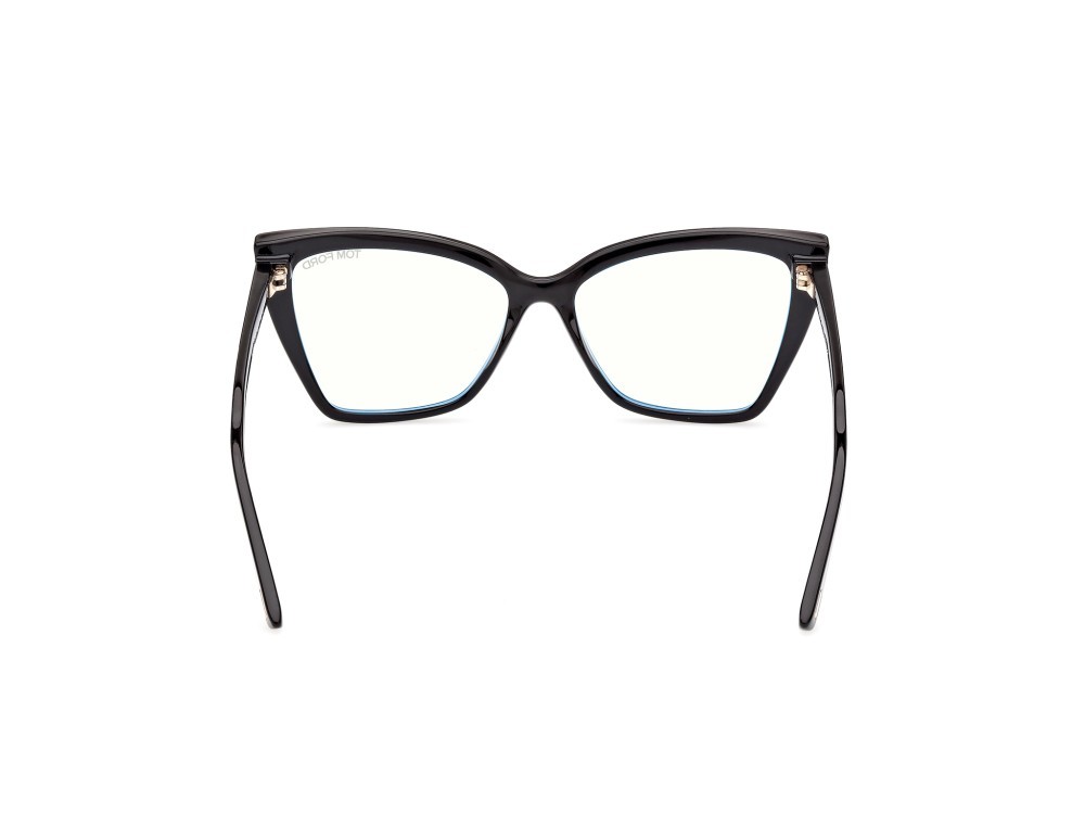 Occhiali da vista Tom Ford FT5844-B (005) colore nero / altro forma cat eye 