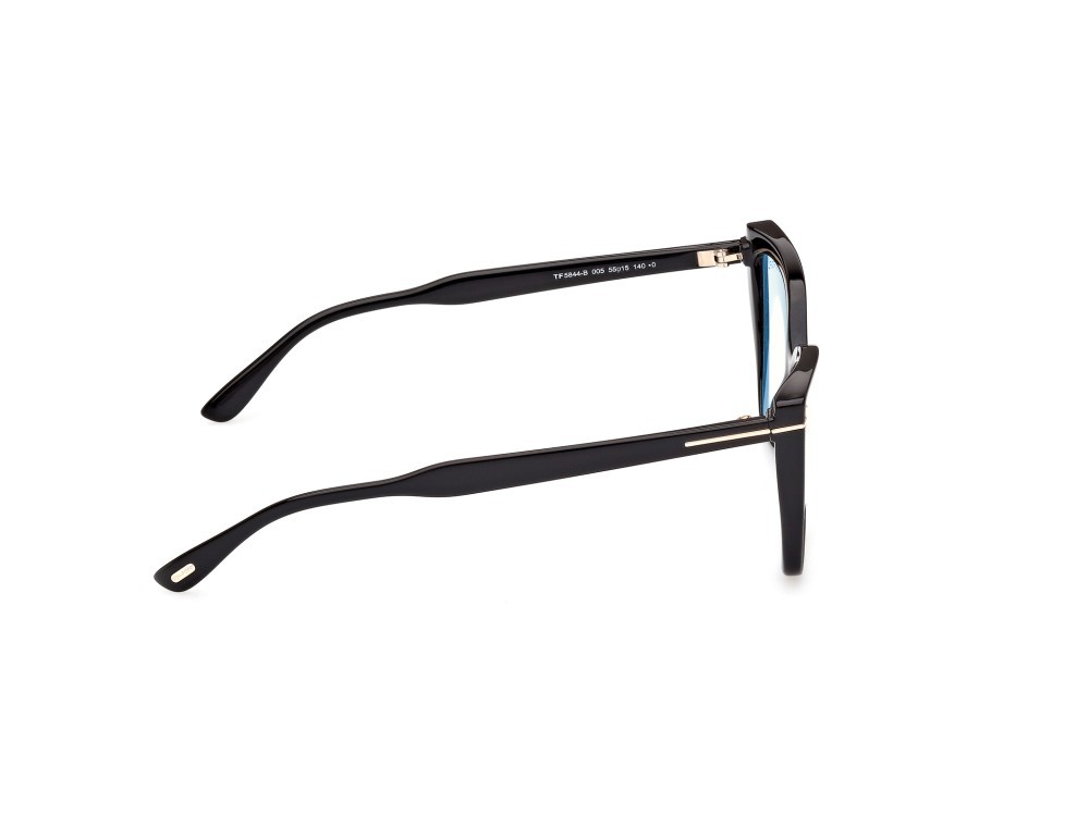 Occhiali da vista Tom Ford FT5844-B (005) colore nero / altro forma cat eye 