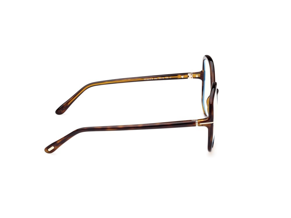 Eyeglasses Tom Ford FT5845-B (052) color avana scura shape butterfly 