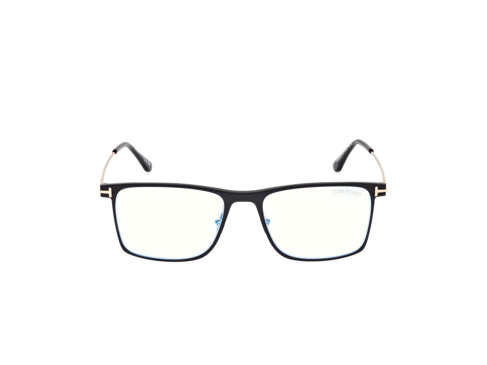 Occhiali da vista Tom Ford FT5865-B (002) colore nero opaco forma quadrato 