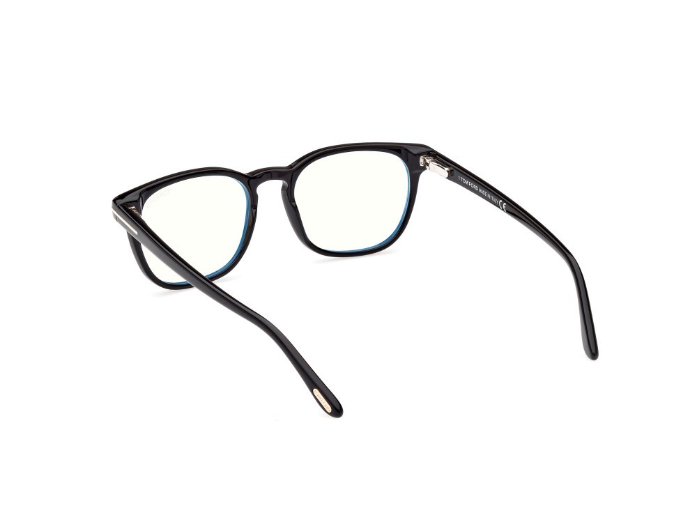 Occhiali da vista Tom Ford FT5868-B (001) colore nero lucido forma quadrato 