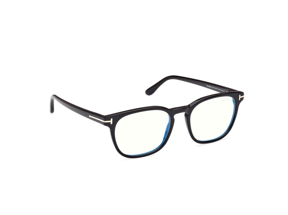 Occhiali da vista Tom Ford FT5868-B (001) colore nero lucido forma quadrato 
