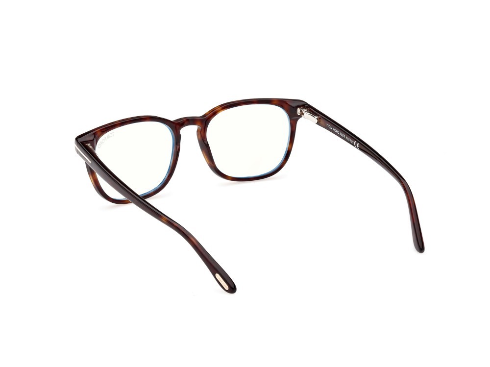 Occhiali da vista Tom Ford FT5868-B (052) colore avana scura forma quadrato 