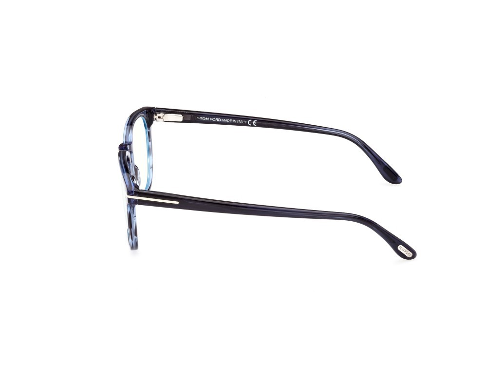 Occhiali da vista Tom Ford FT5868-B (092) colore blu / altro forma quadrato 