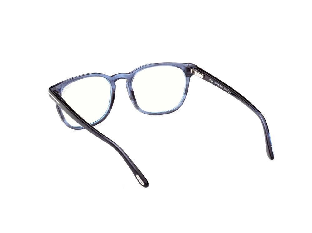 Occhiali da vista Tom Ford FT5868-B (092) colore blu / altro forma quadrato 