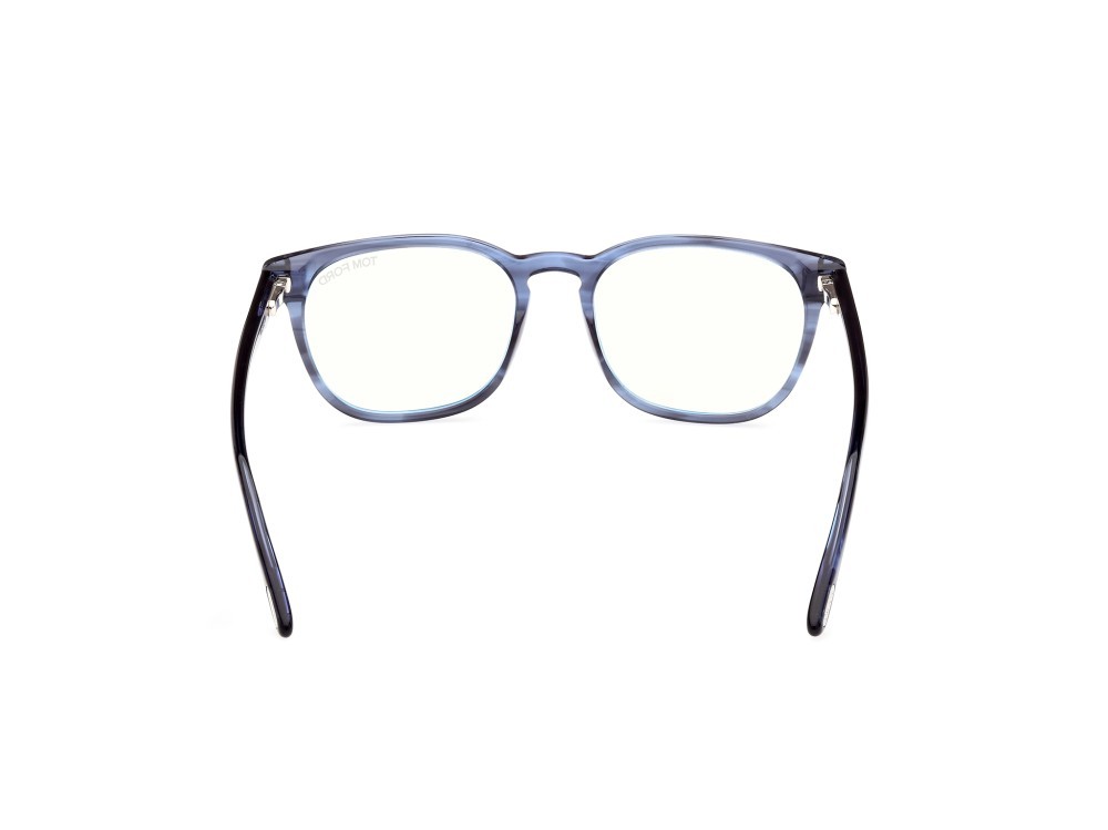 Occhiali da vista Tom Ford FT5868-B (092) colore blu / altro forma quadrato 