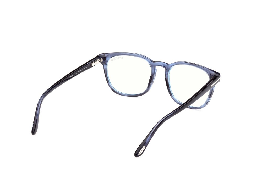 Occhiali da vista Tom Ford FT5868-B (092) colore blu / altro forma quadrato 
