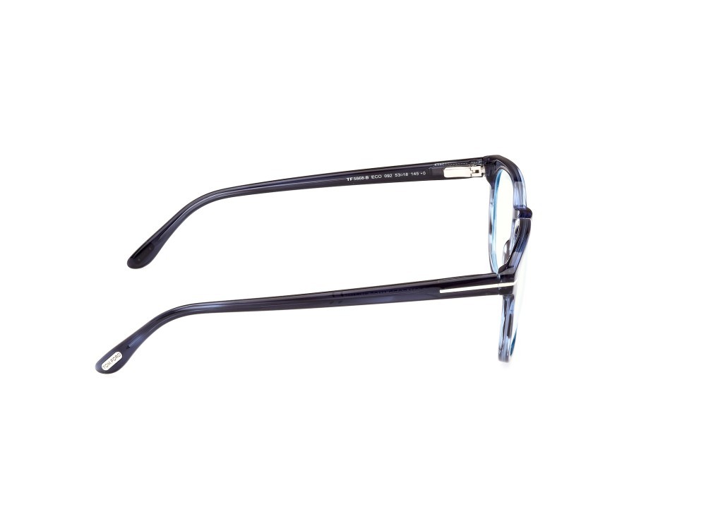 Occhiali da vista Tom Ford FT5868-B (092) colore blu / altro forma quadrato 