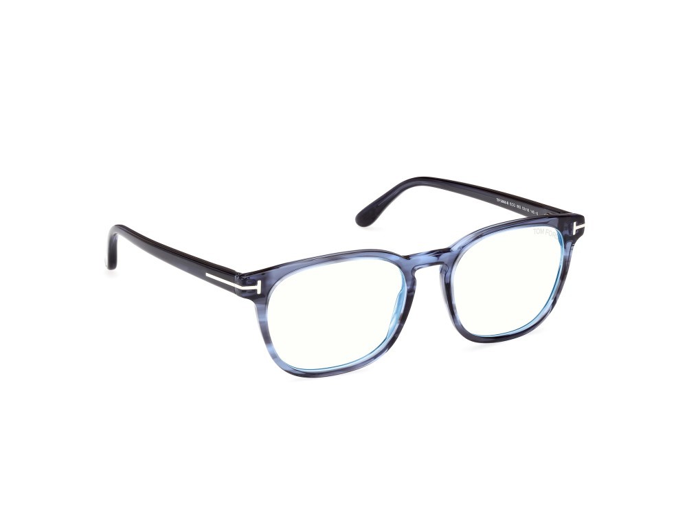 Occhiali da vista Tom Ford FT5868-B (092) colore blu / altro forma quadrato 