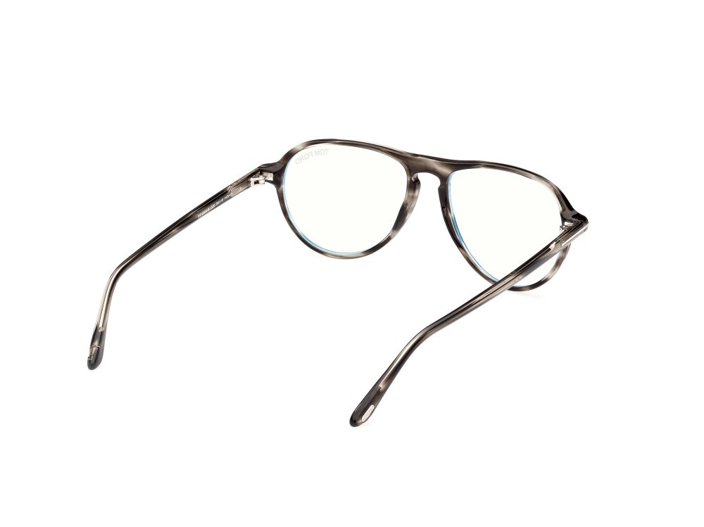 Brillen Tom Ford FT5869-B (020) farbe grigio / altro form aviator 