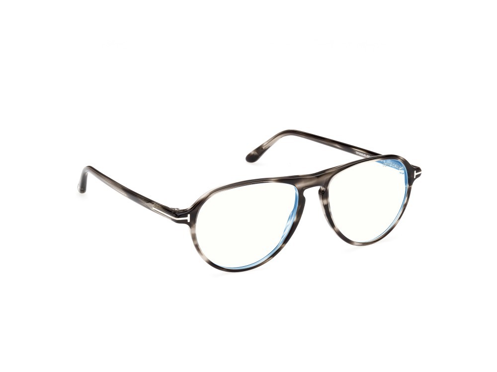 Brillen Tom Ford FT5869-B (020) farbe grigio / altro form aviator 