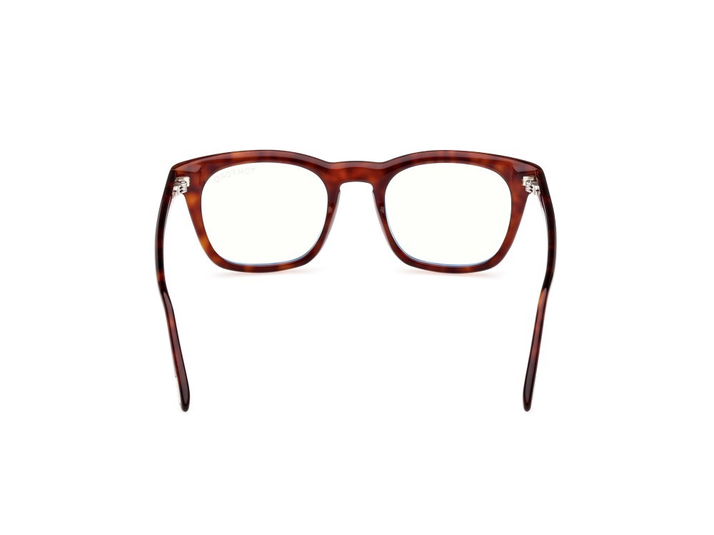 Brillen Tom Ford FT5870-B (054) farbe avana rossa form quadratisch 