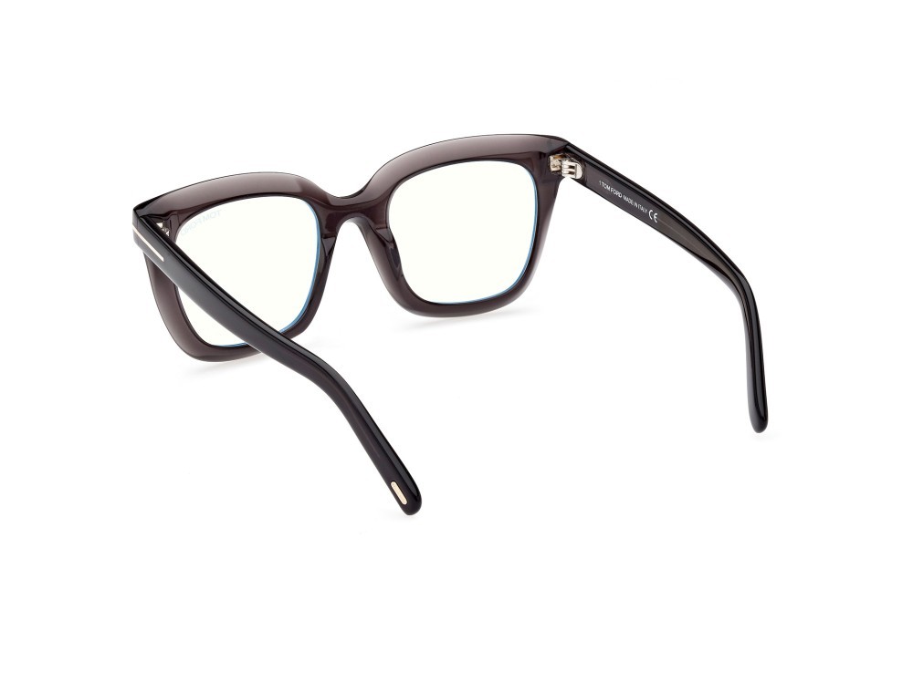 Eyeglasses Tom Ford FT5880-B (020) color grigio / altro shape square 