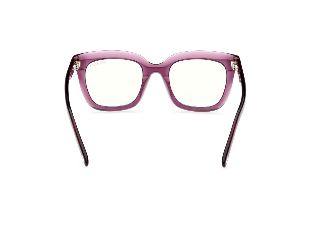 Eyeglasses Tom Ford FT5880-B (081) color viola lucido shape square 