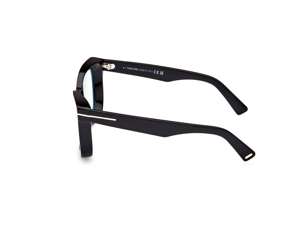 Brillen Tom Ford FT5881-B (001) farbe nero lucido form quadratisch 