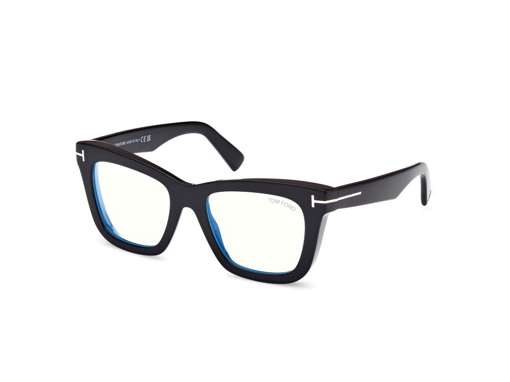 Brillen Tom Ford FT5881-B (001) farbe nero lucido form quadratisch 