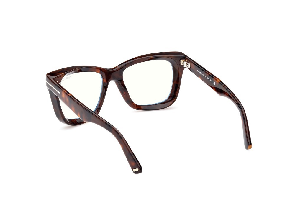 Brillen Tom Ford FT5881-B (052) farbe avana scura form quadratisch 