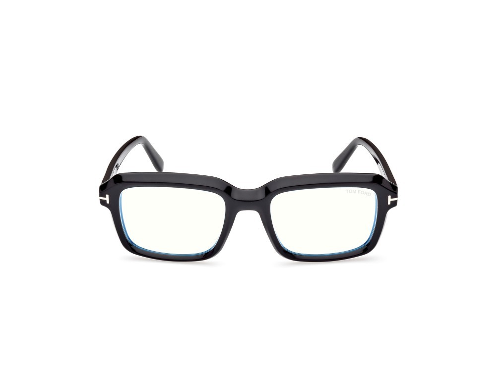 Brillen Tom Ford FT5888-B (001) farbe nero lucido form rechteckig 