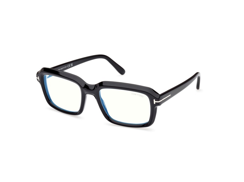 Brillen Tom Ford FT5888-B (001) farbe nero lucido form rechteckig 