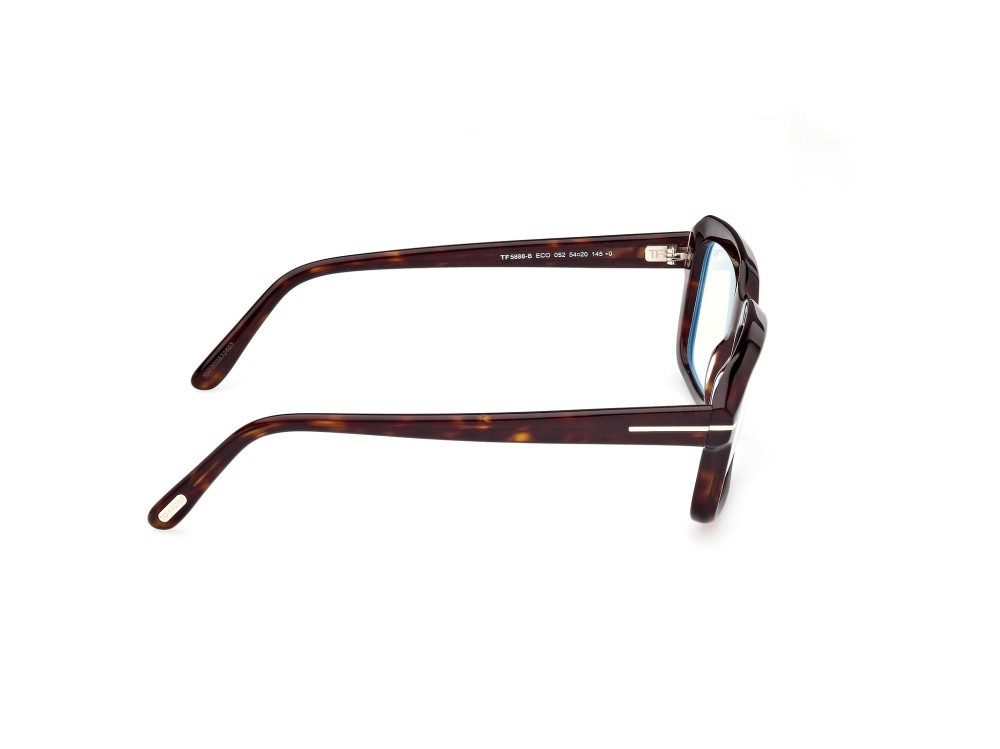 Brillen Tom Ford FT5888-B (052) farbe avana scura form rechteckig 