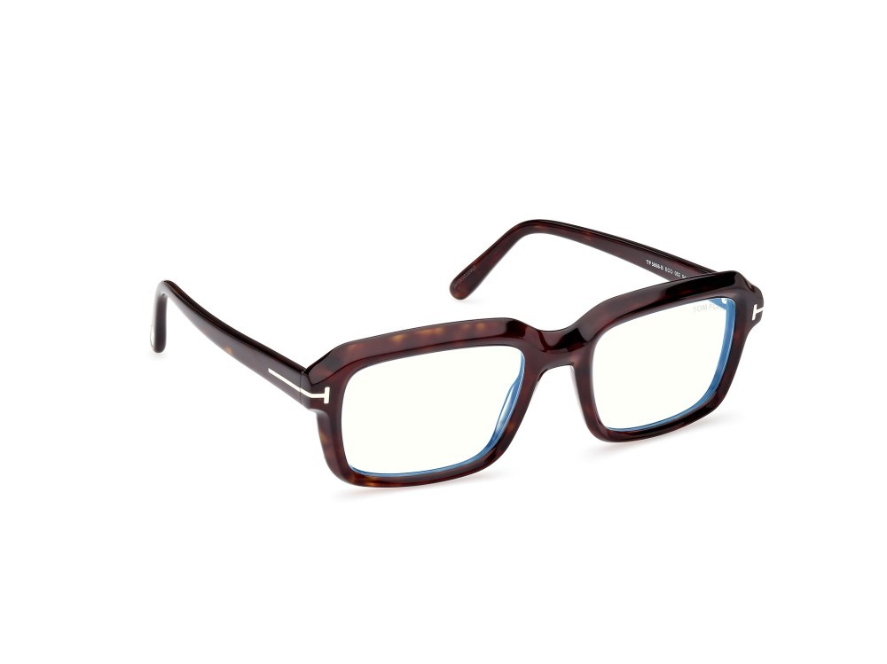 Brillen Tom Ford FT5888-B (052) farbe avana scura form rechteckig 