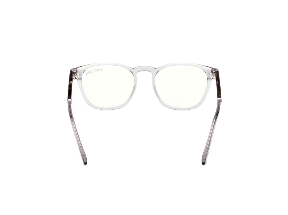 Eyeglasses Tom Ford FT5890-B (020) color grigio / altro shape round 