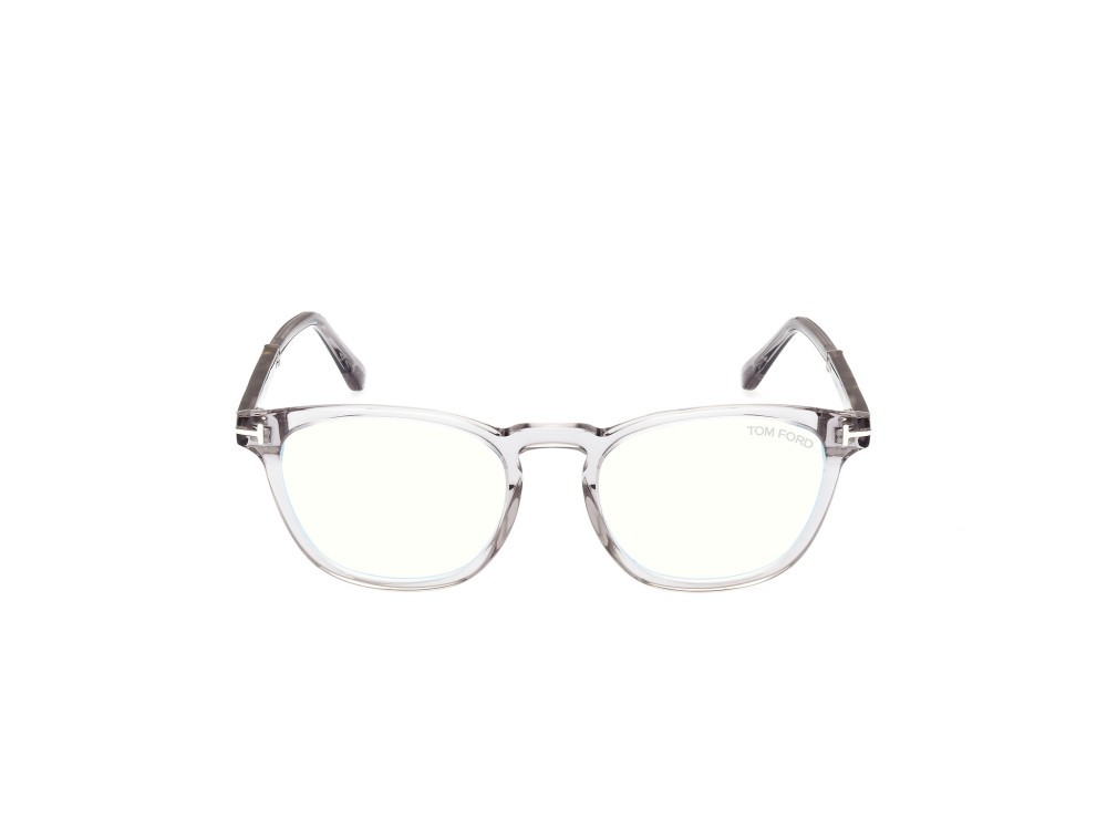 Eyeglasses Tom Ford FT5890-B (020) color grigio / altro shape round 