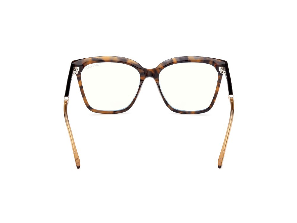 Eyeglasses Tom Ford FT5892-B (052) color avana scura shape square 