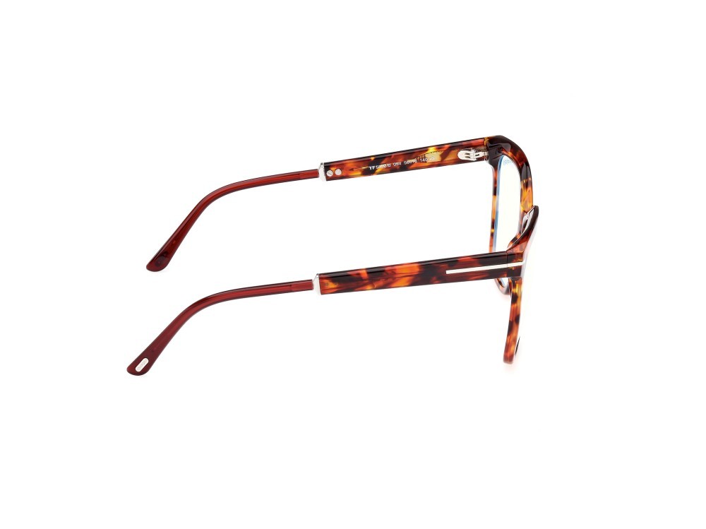 Brillen Tom Ford FT5892-B (054) farbe avana rossa form quadratisch 