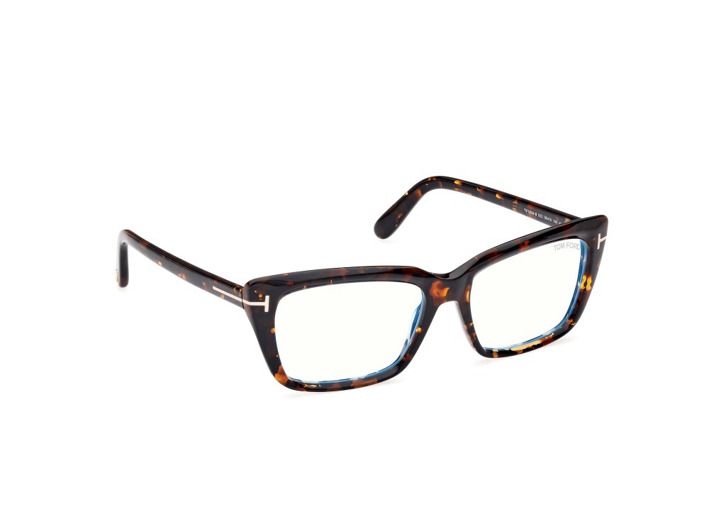 Brillen Tom Ford FT5894-B (052) farbe avana scura form quadratisch 